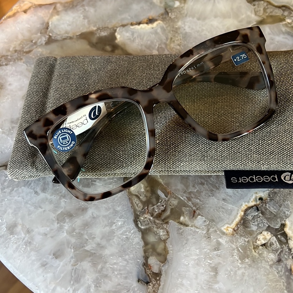 NWT 2.75 Blue Light Filtering Reading Glasses